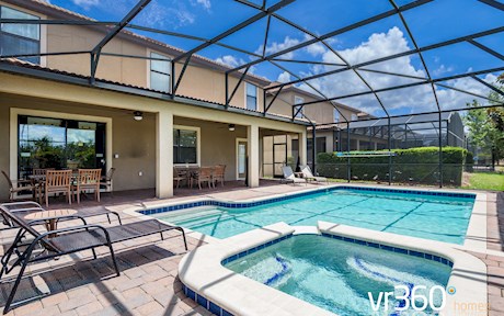 Champions Gate 5 Bed 4 ½ Bath Villa | South W Facing Pool 