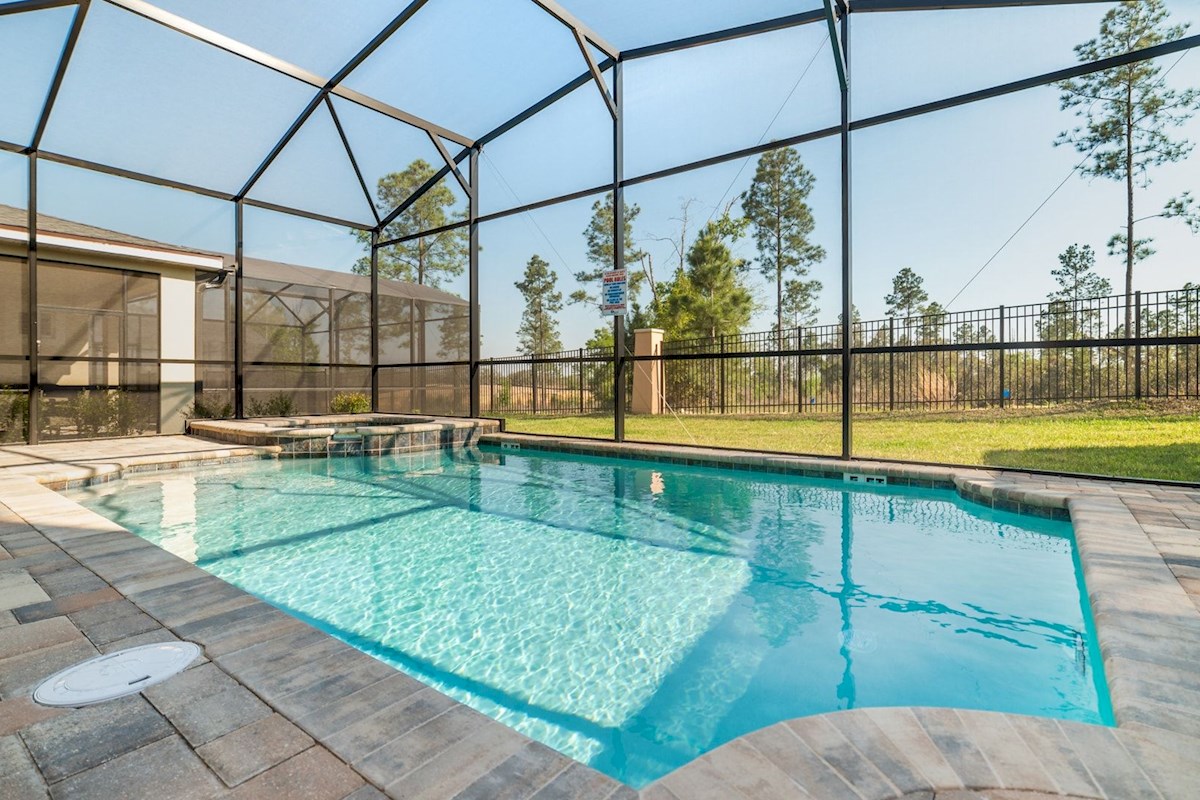South Facing Pool Area