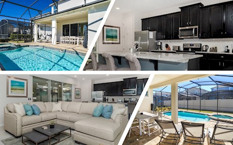 Solara Resort Villa | 4 Bed 3 Bath with South Facing Pool