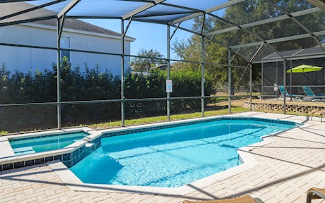 Windsor Hills 5 Bed 5 Bath Villa | South Facing Pool and Spa
