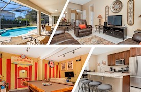 Windsor Hills 5 Bed 5 Bath Villa | South Facing Pool and Spa