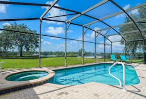Windsor Hills 5 Bedroom 5 Bath Villa with South West Pool