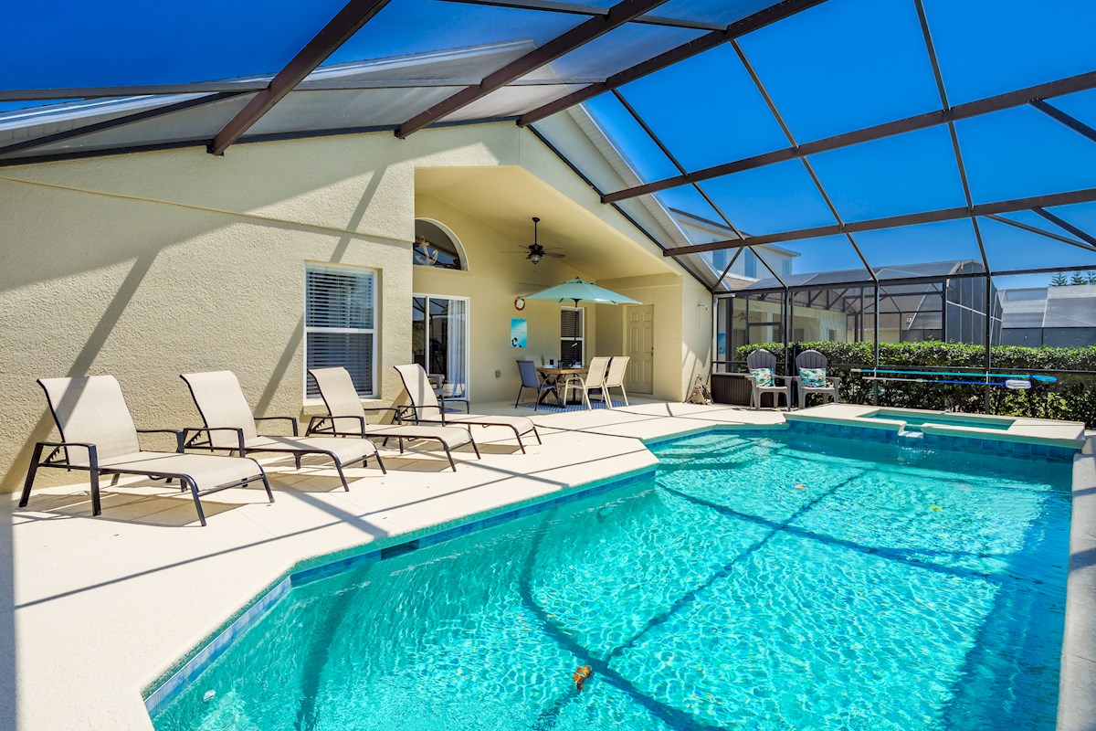 South Facing Pool Area