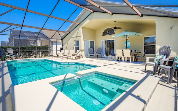 South Facing Pool Area