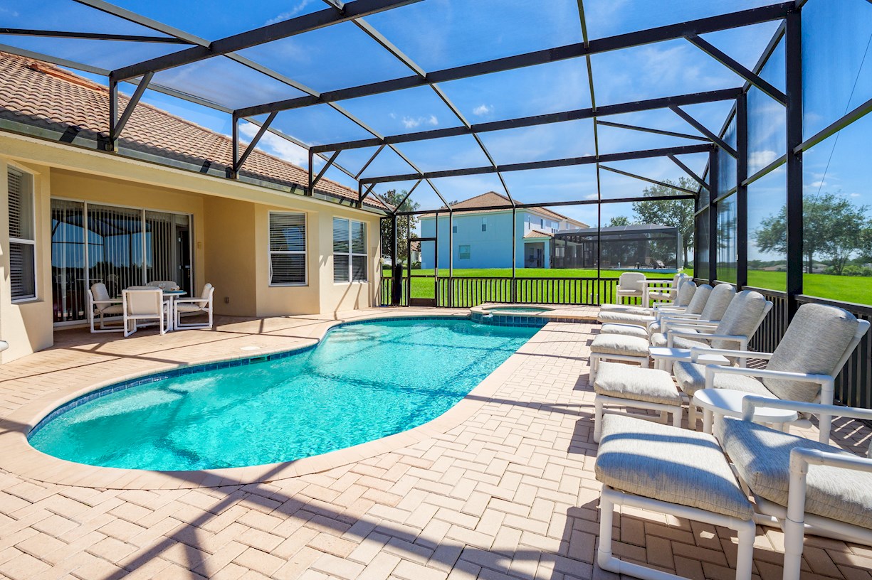 Pool and Spa - Extended Sun Deck
