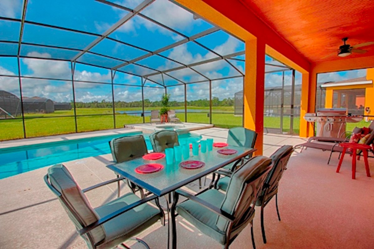 Watersong Villa Pool Area