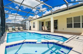 Windsor Hills 5 Bed 5 Bath Villa | West Facing Pool and Spa