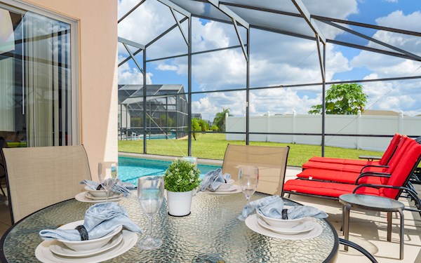 Outside dining
