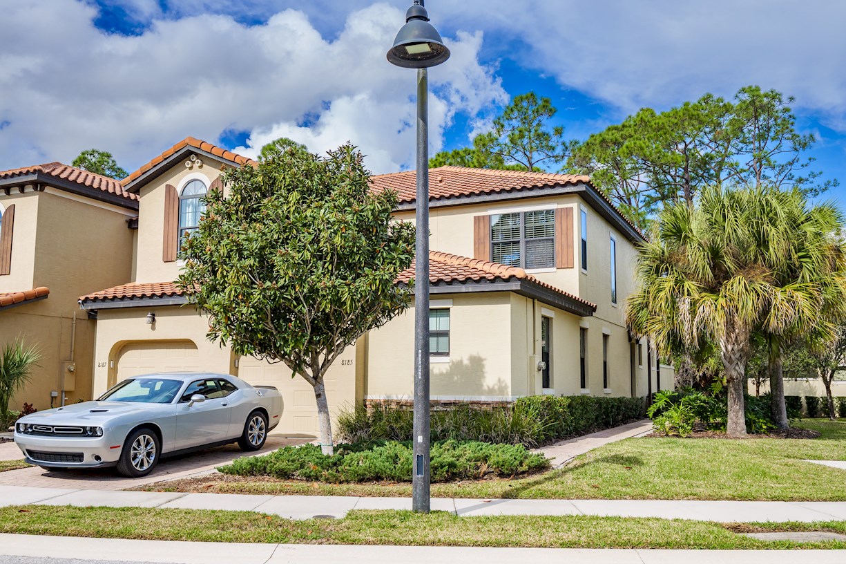 Side View of Townhome (Challenger not included!)