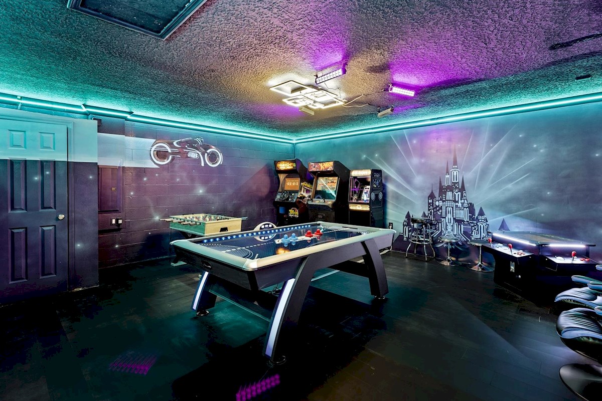 Tron Game Room 1