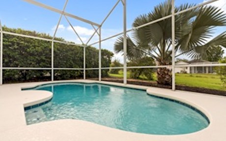 Airy, Stylish Home with Pool Heat Included in Davenport