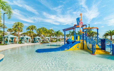 Solara Resort | 4 Bed 4 Bath Townhome | Splash Pool