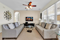 Family Room Overlooking the Pool Area
