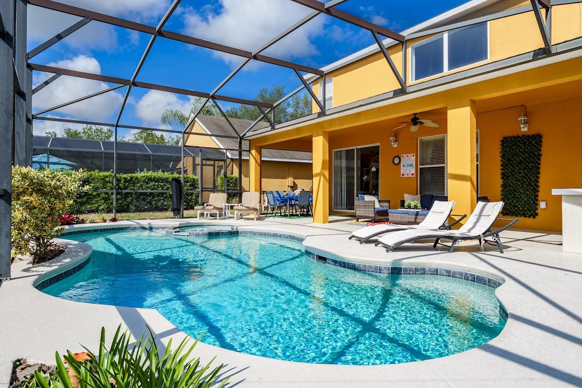 Large Pool Deck