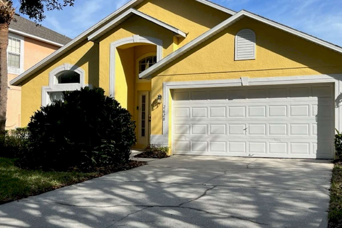 Front of Villa