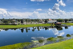 Storey Lake Clubhouse from Condo Balcony