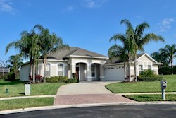 Front of Villa