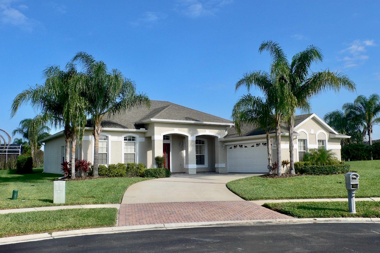 Front of Villa