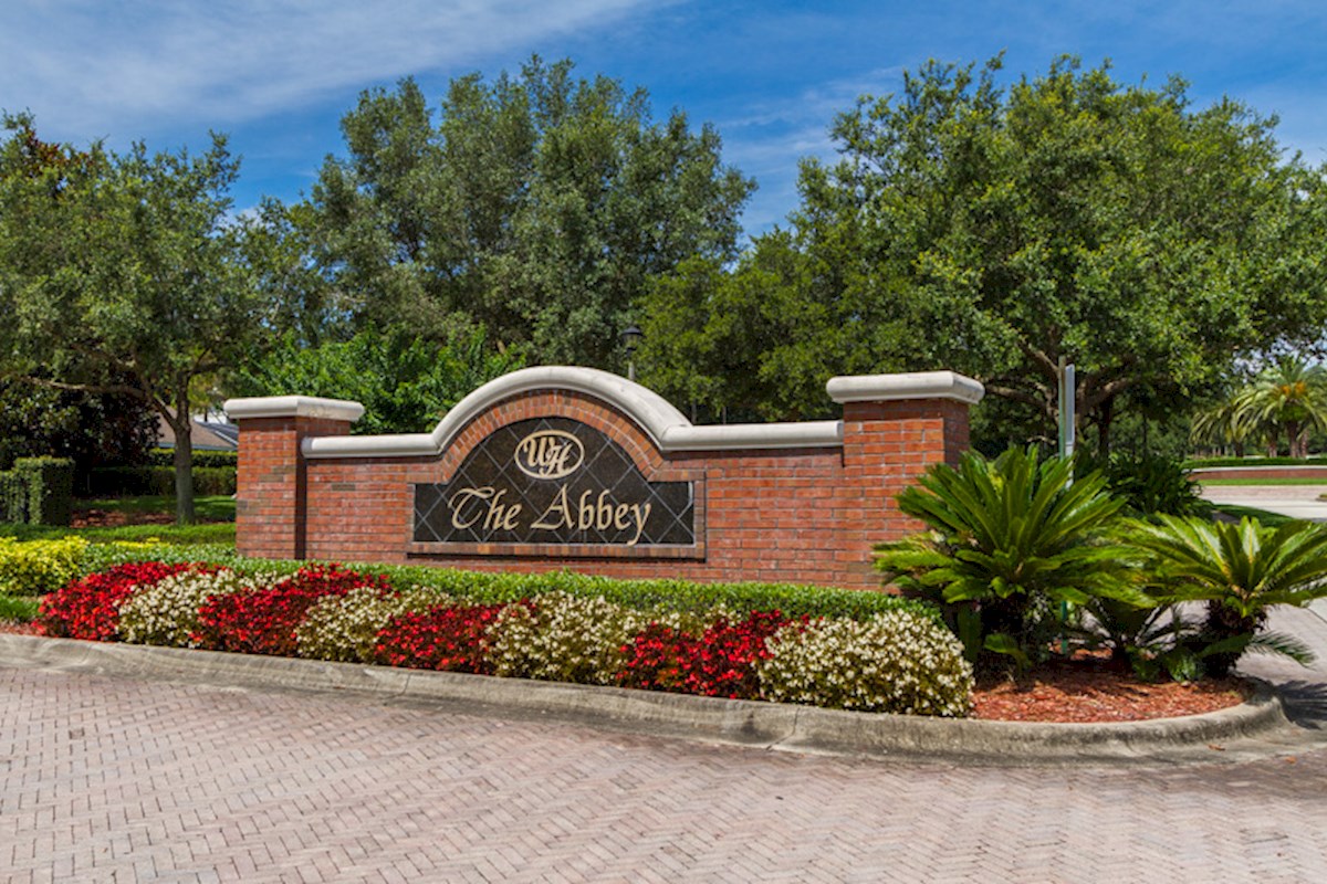 The Abbey at West Haven Entrance