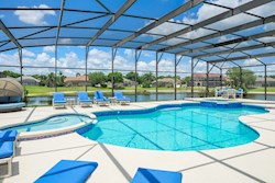 Formosa Gardens Villa Pool area with Lake View