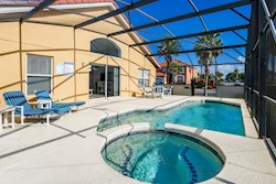 Solana Resort 4 Bedroom Orlando Villa - Pool Area