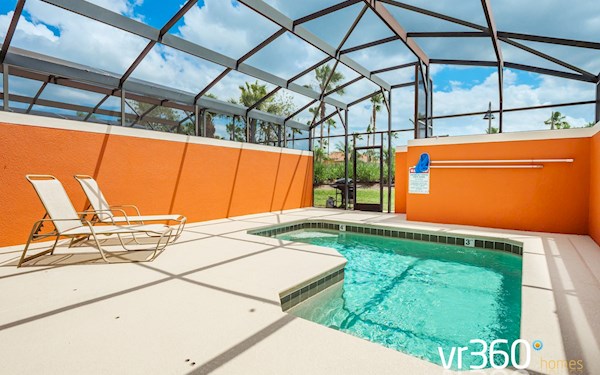 South Facing Pool Area