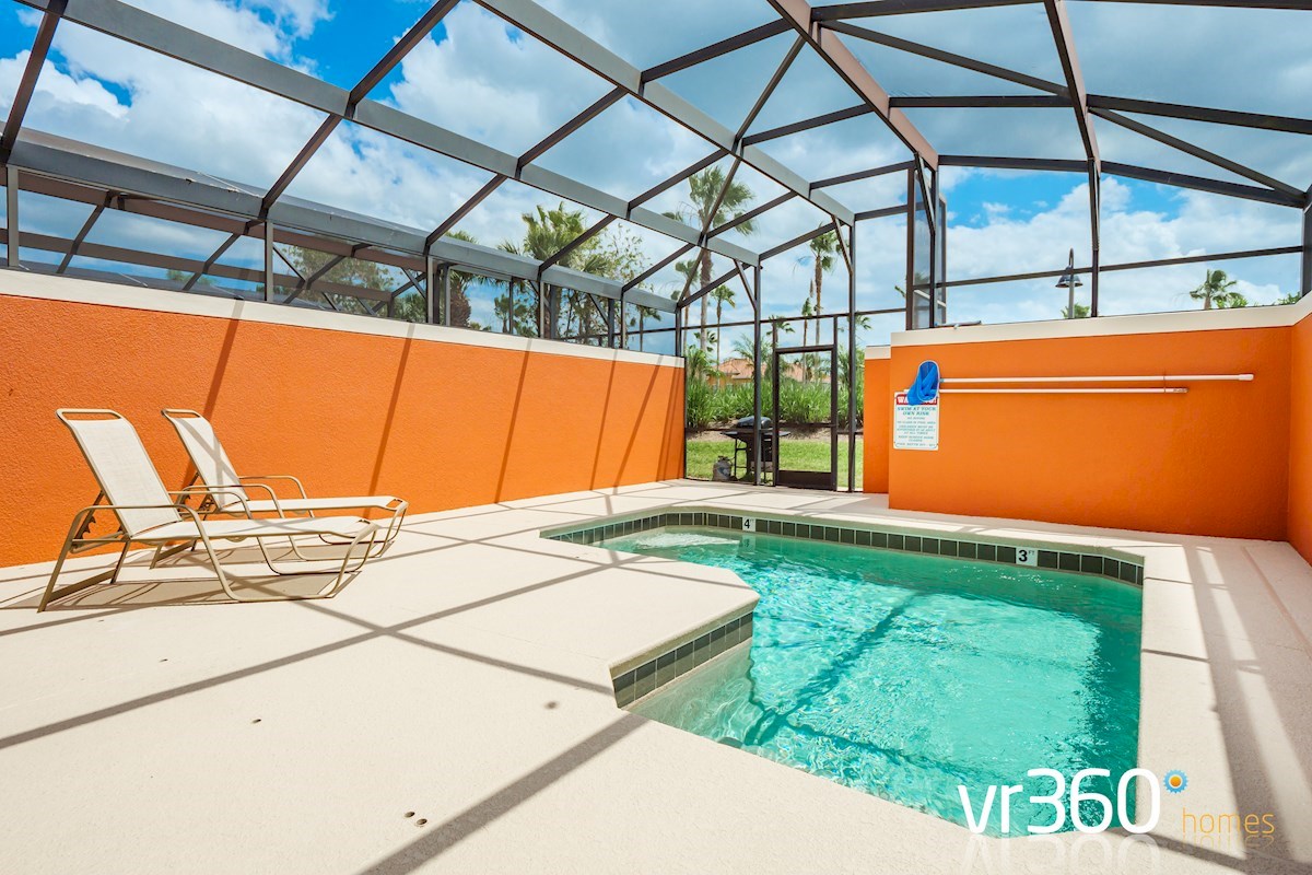 South Facing Pool Area