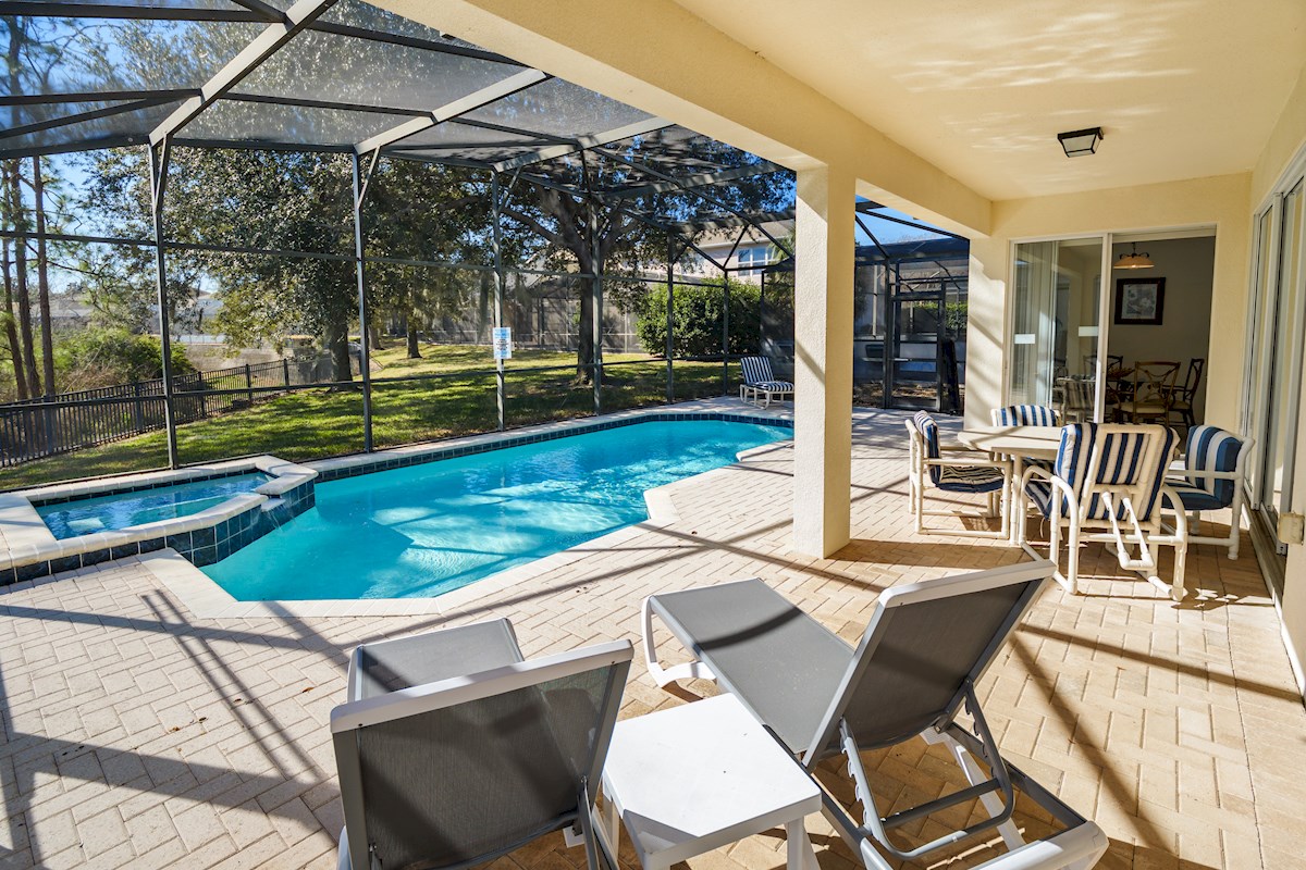 South Facing Pool and Spa