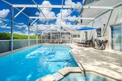 Hampton Lakes Villa Pool Area
