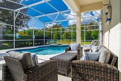 West Facing Pool Area