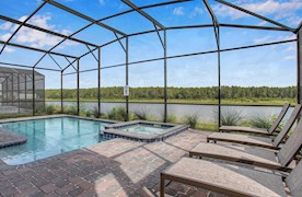 Storey Lake Cove East | 7 Bed 5 Bath Villa | Pool + Lake View