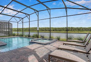 Storey Lake Cove East | 7 Bed 5 Bath Villa | Pool + Lake View