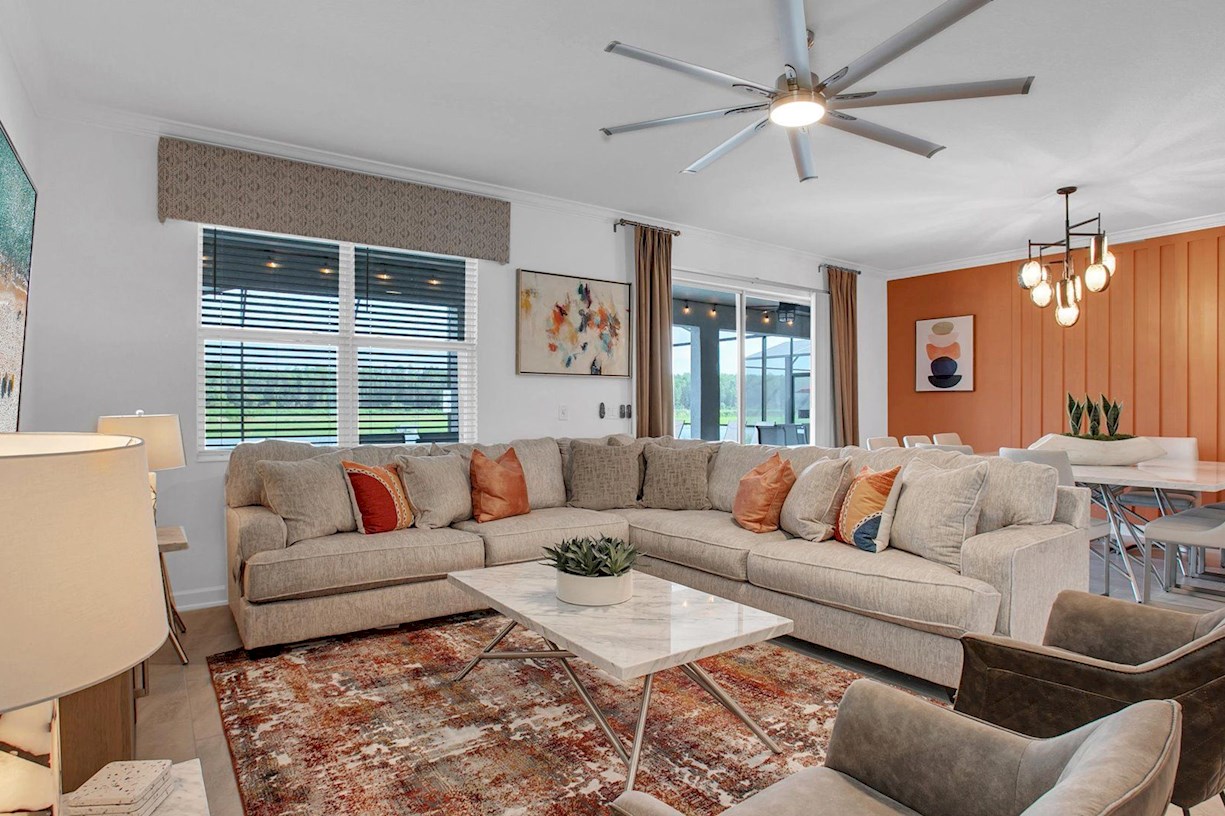 Open Plan Family Room