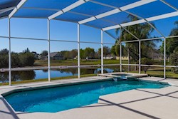 Secluded South Facing Pool
