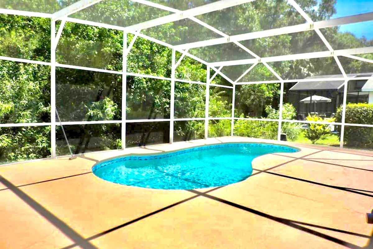 Total privacy with views of conservation area