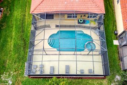 Large Pool Deck