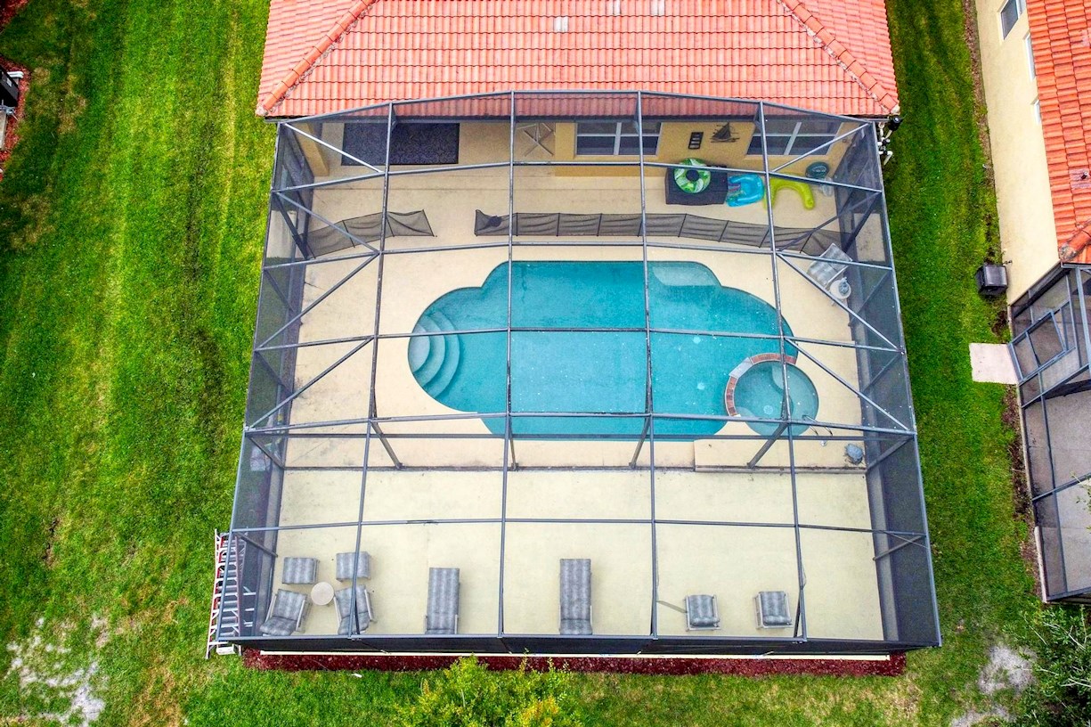 Large Pool Deck